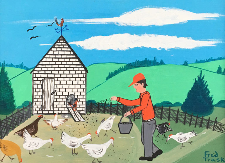 Fred Trask Folk Art Paintings For Sale at Atlantic Fine Art Halifax
