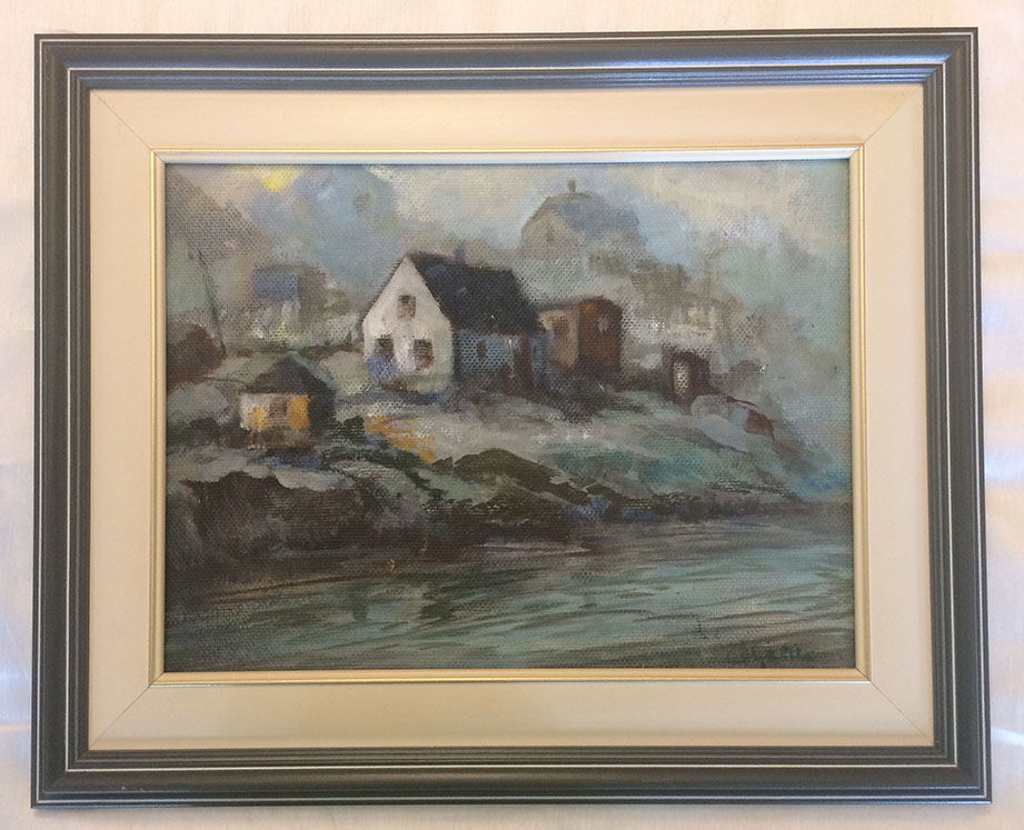 William deGarthe painting