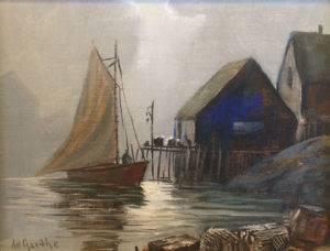 William deGarthe painting