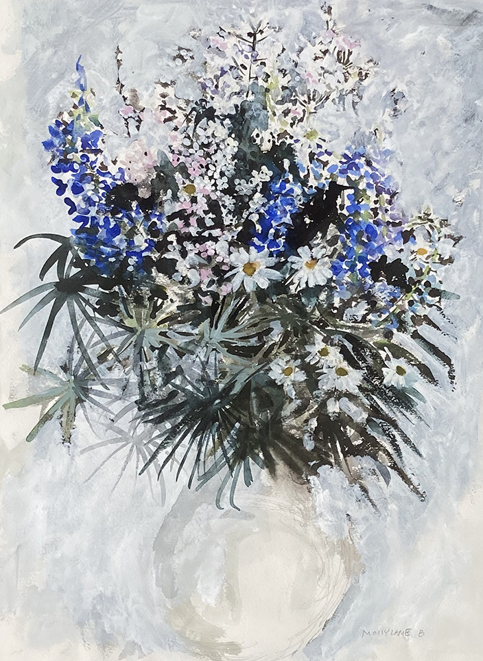 Daisies and Lupins  — Molly Lamb Bobak