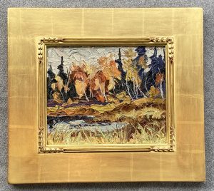 Winter Field with Alders — Arthur Lloy