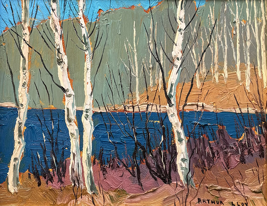Birch in April — Arthur Lloy