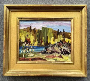 Sketch Maple Lake frame — Arthur Lloy