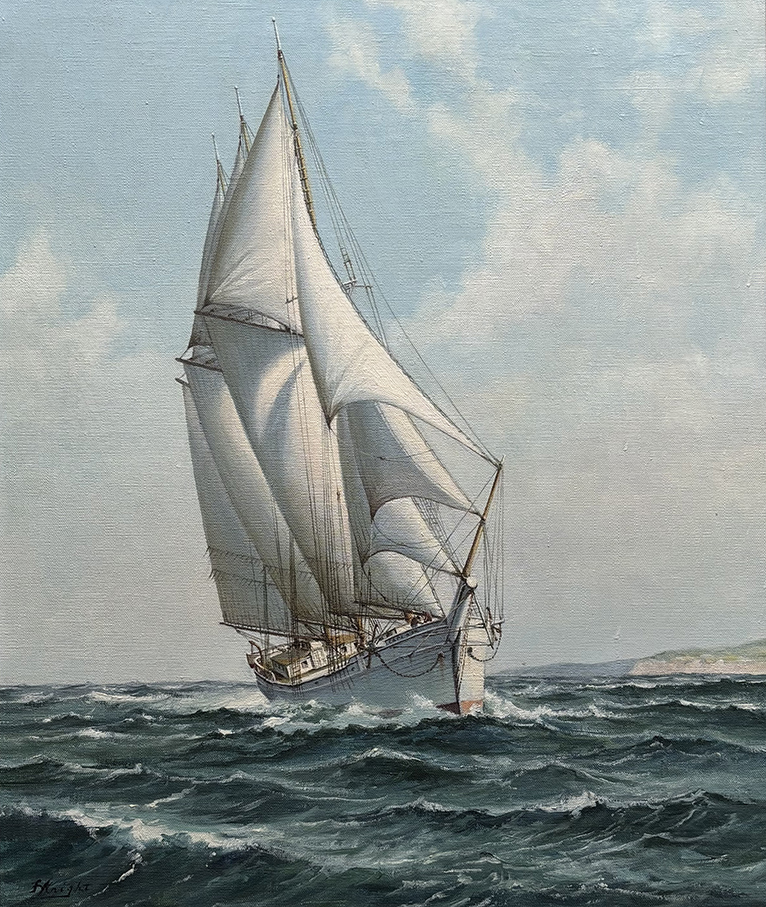 Heading Up The Straight - The Cape D'Or