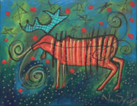 Alan Syliboy painting for sale