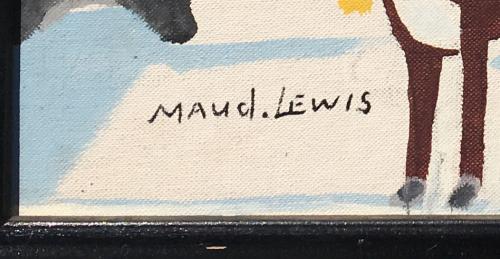 Maud Lewis signature