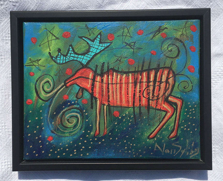 Alan Syliboy paintings for sale at Atlantic Fine Art, Halifax Nova Scotia