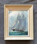 Bluenose — William deGarthe frame