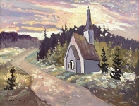 Church at Sunset