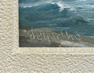 Lighthouse at Peggy's Cove signature