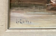 Morning Calm — William deGarthe signature