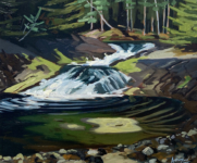 Waterfall Queen Charlotte Islands