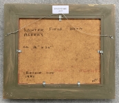 Winter Field with Alders verso