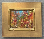 Woods in October frame